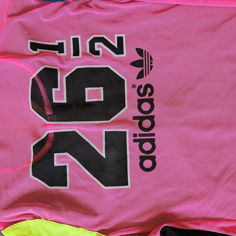 Adidas Original X Rita Ora Neon Multicolor Track Jacket (W Size S) - Picture 9 of 10